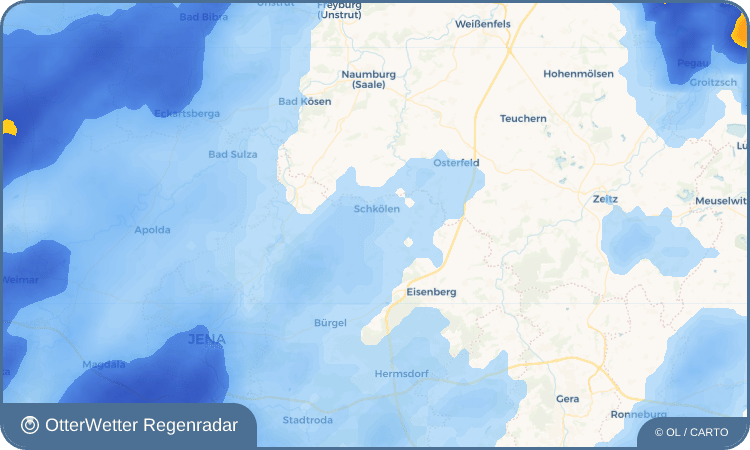 OtterWetter Regenradar-Widget Launewitz