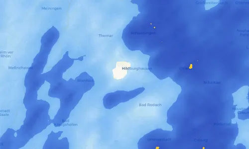 Regenradar Vorschaubild - Aktuelle Niederschläge in Leimrieth und Umgebung