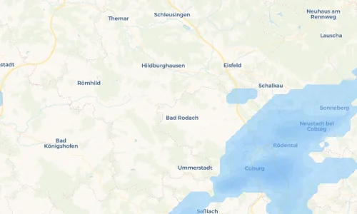 Regenradar Vorschaubild - Aktuelle Niederschläge in Lempertshausen und Umgebung