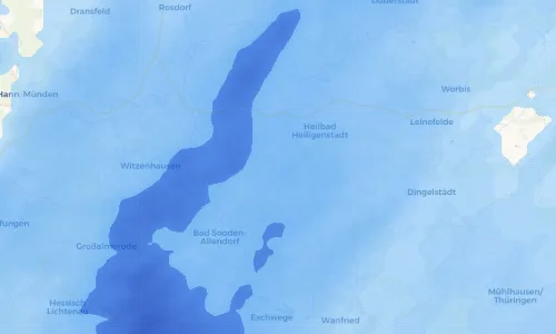 Regenradar Vorschaubild - Aktuelle Niederschläge in Lenterode und Umgebung
