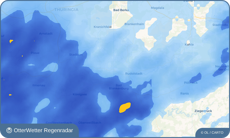 OtterWetter Regenradar-Widget Lichstedt