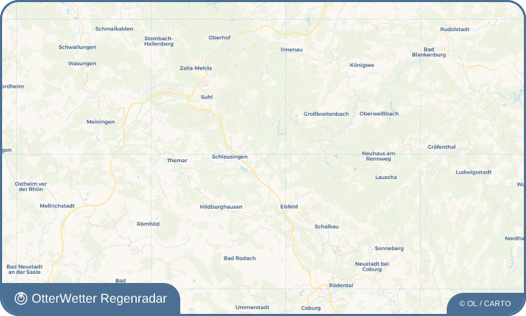 OtterWetter Regenradar-Widget Lichtenau