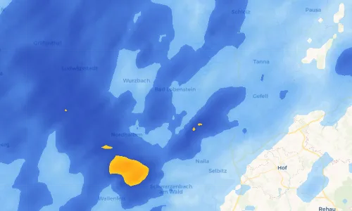Regenradar Vorschaubild - Aktuelle Niederschläge in Lichtenbrunn und Umgebung