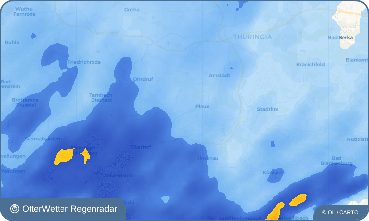 OtterWetter Regenradar-Widget Liebenstein