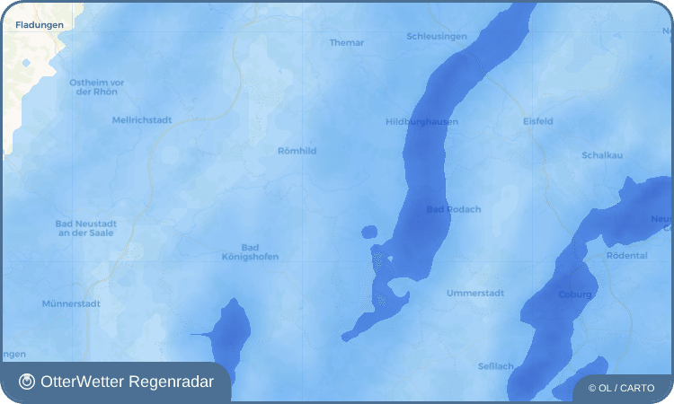 OtterWetter Regenradar-Widget Linden