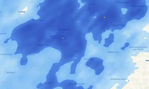 Regenradar Vorschaubild - Aktuelle Niederschläge in Lindenberg und Umgebung