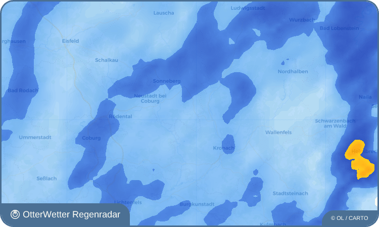 OtterWetter Regenradar-Widget Lindenberg