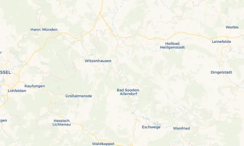 Regenradar Vorschaubild - Aktuelle Niederschläge in Lindewerra und Umgebung