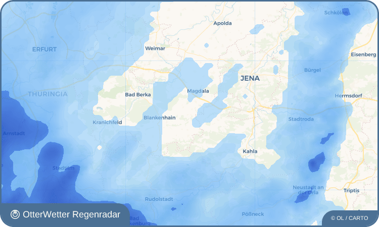 OtterWetter Regenradar-Widget Loßnitz