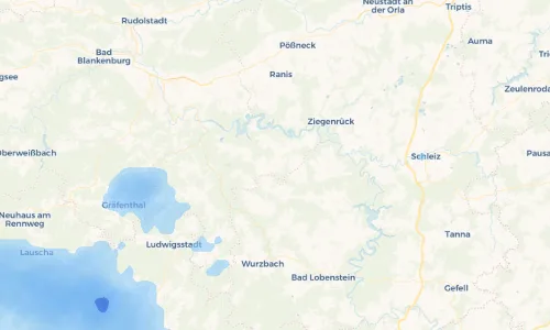 Regenradar Vorschaubild - Aktuelle Niederschläge in Lothra und Umgebung