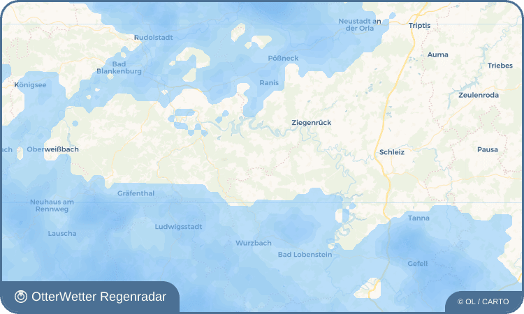 OtterWetter Regenradar-Widget Lothra