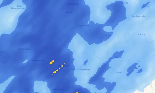 Regenradar Vorschaubild - Aktuelle Niederschläge in Lückenmühle und Umgebung