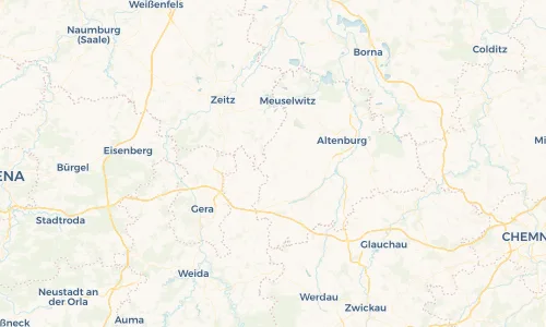 Regenradar Vorschaubild - Aktuelle Niederschläge in Lumpzig und Umgebung