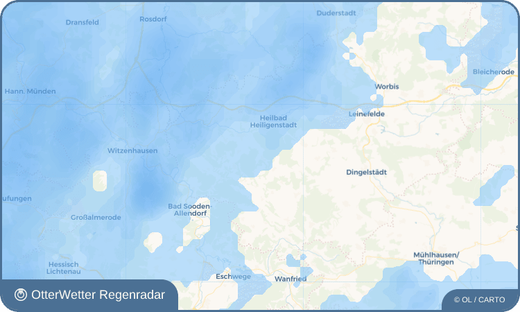 OtterWetter Regenradar-Widget Lutter
