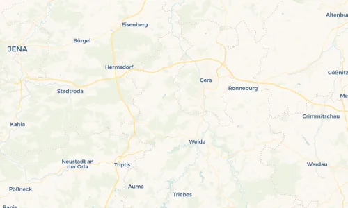 Regenradar Vorschaubild - Aktuelle Niederschläge in Markersdorf und Umgebung