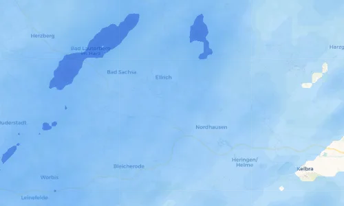 Regenradar Vorschaubild - Aktuelle Niederschläge in Mauderode und Umgebung