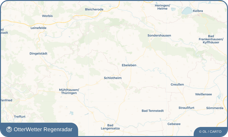 OtterWetter Regenradar-Widget Mehrstedt