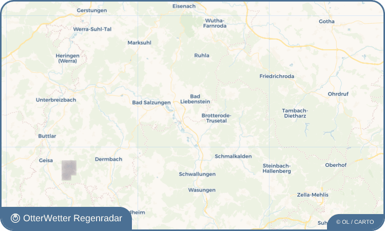 OtterWetter Regenradar-Widget Meimers