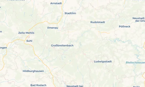 Regenradar Vorschaubild - Aktuelle Niederschläge in Mellenbach und Umgebung