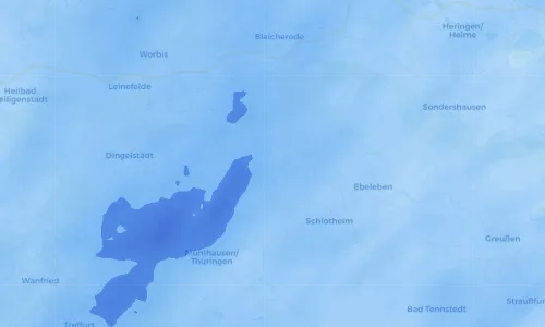 Regenradar Vorschaubild - Aktuelle Niederschläge in Menteroda und Umgebung