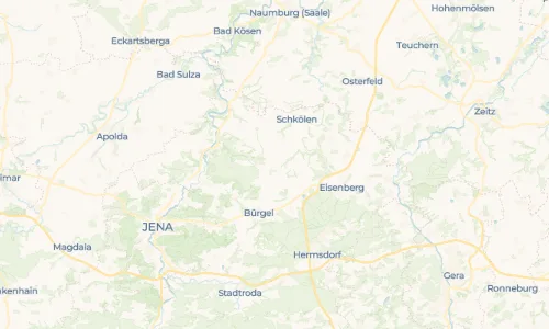 Regenradar Vorschaubild - Aktuelle Niederschläge in Mertendorf und Umgebung