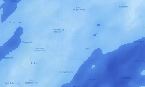 Regenradar Vorschaubild - Aktuelle Niederschläge in Metebach und Umgebung