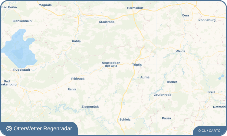 OtterWetter Regenradar-Widget Moderwitz