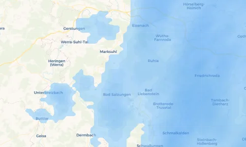 Regenradar Vorschaubild - Aktuelle Niederschläge in Möhra und Umgebung