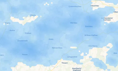 Regenradar Vorschaubild - Aktuelle Niederschläge in Mohlsdorf und Umgebung