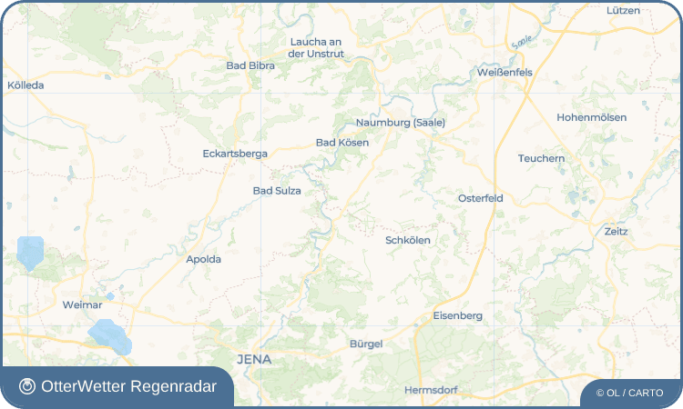 OtterWetter Regenradar-Widget Mollschütz