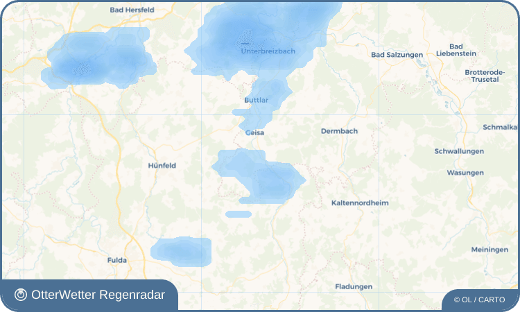 Wetter-Widget-Vorschau mit Vorhersagedaten für Motzlar