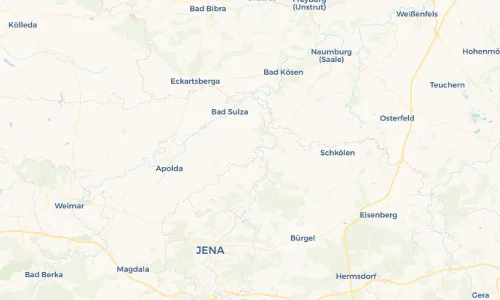 Regenradar-Vorschau: aktuelle Niederschläge in Münchengosserstädt und Umgebung