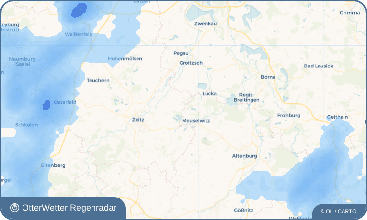 OtterWetter Regenradar-Widget Mumsdorf