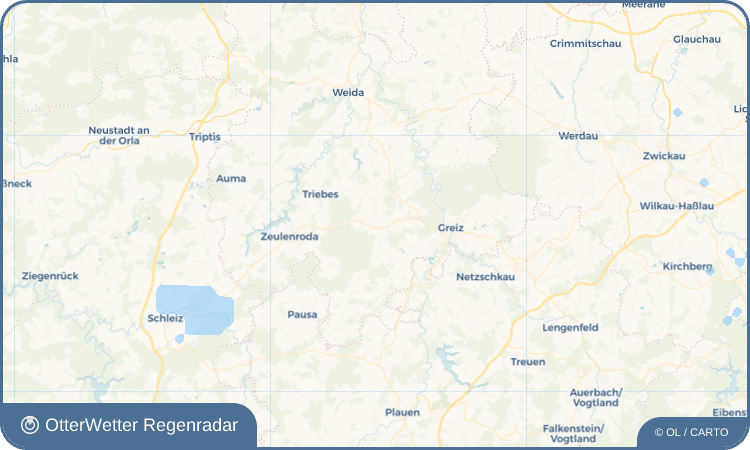 OtterWetter Regenradar-Widget Naitschau