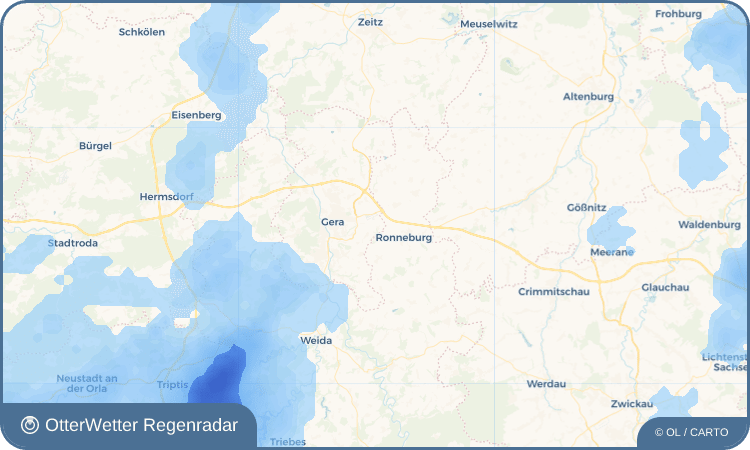 Widget-Vorschau für Naulitz Wetter-Widget-Vorschau mit Vorhersagedaten für Naulitz