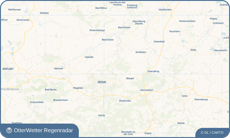 Wetter-Widget-Vorschau mit Vorhersagedaten für Naura