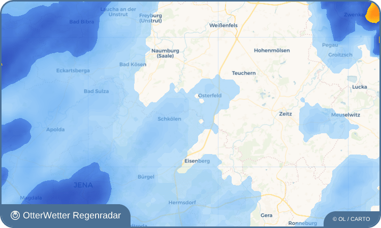 OtterWetter Regenradar-Widget Nautschütz