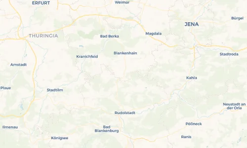 Regenradar Vorschaubild - Aktuelle Niederschläge in Neckeroda und Umgebung