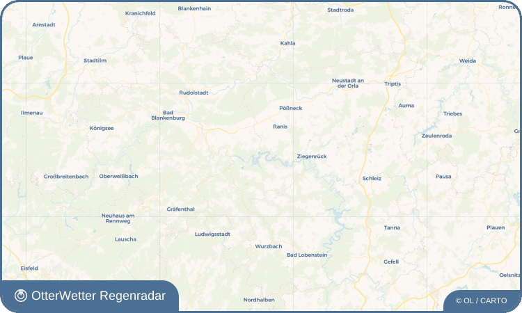 OtterWetter Regenradar-Widget Neidenberga