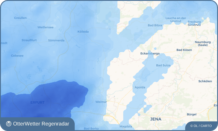Wetter-Widget-Vorschau mit Vorhersagedaten für Nermsdorf