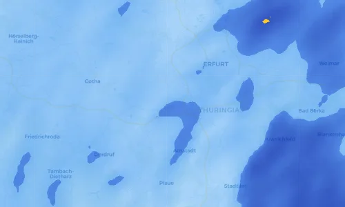 Regenradar Vorschaubild - Aktuelle Niederschläge in Neudietendorf und Umgebung