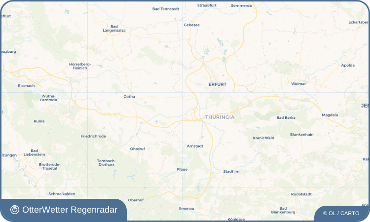 OtterWetter Regenradar-Widget Neudietendorf