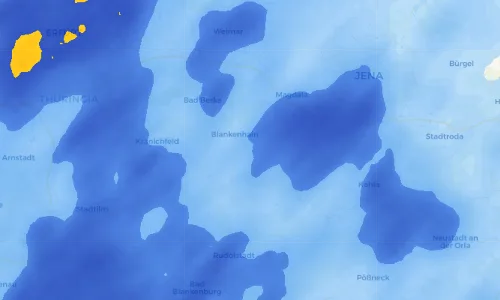 Regenradar Vorschaubild - Aktuelle Niederschläge in Neudörnfeld und Umgebung