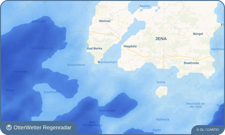 OtterWetter Regenradar-Widget Neudörnfeld