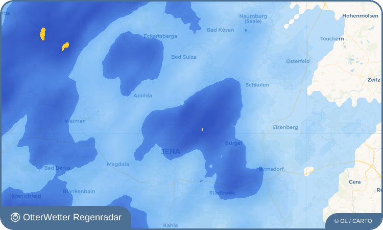 OtterWetter Regenradar-Widget Neuengönna