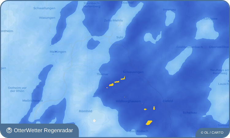 OtterWetter Regenradar-Widget Neuhof
