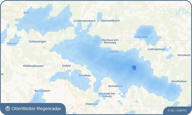 Wetter-Widget-Vorschau mit Vorhersagedaten für Neumannsgrund