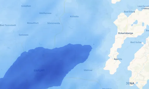 Regenradar Vorschaubild - Aktuelle Niederschläge in Neumark und Umgebung