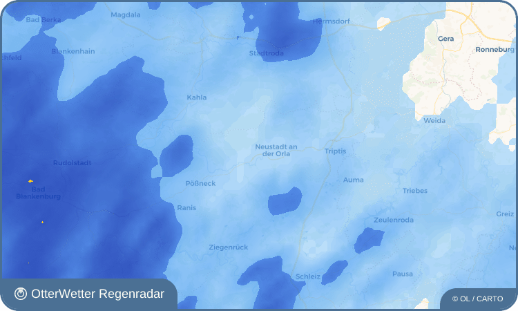 OtterWetter Regenradar-Widget Neunhofen