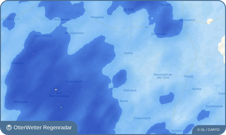 OtterWetter Regenradar-Widget Niederkrossen